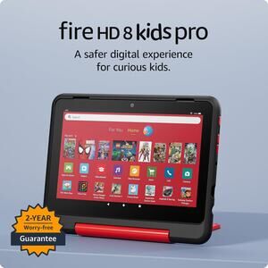 Amazon Fire HD 8 Kids Pro tablet- 2024 6-12 32 GB 6 M Amazon Kids+ Marvel Bundle
